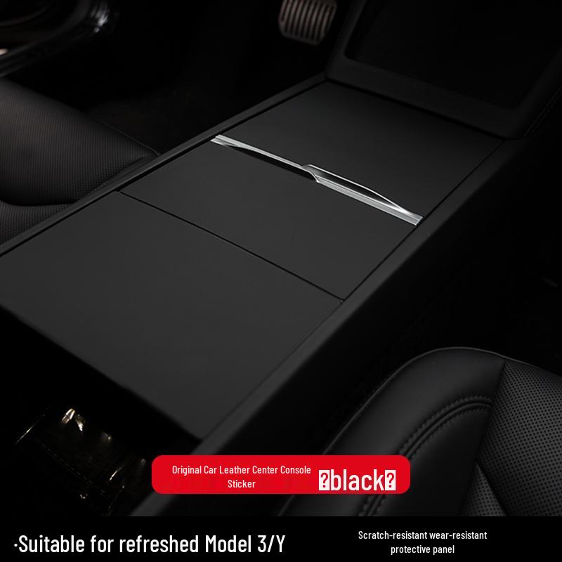 Tesla Model 3/Y Center Console Suede Protective Film Sticker