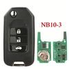 2/3 Button Remote Car Keys Fob for URG200 KD900 KDNB Ergonomic Design Replacement Universal Remote Key with Chip
