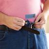 1PC Jeans Waist Extension Patch Button Trouser Belt Extension Belt Jeans Waist Extension Belt