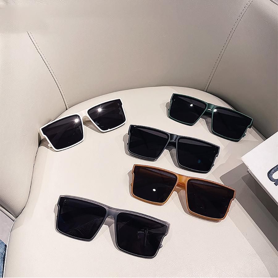New Fashion Sunglasses Trend Outdoor Cycling Driving Glasses Brand Design Large Frame Eyewear Uv400
