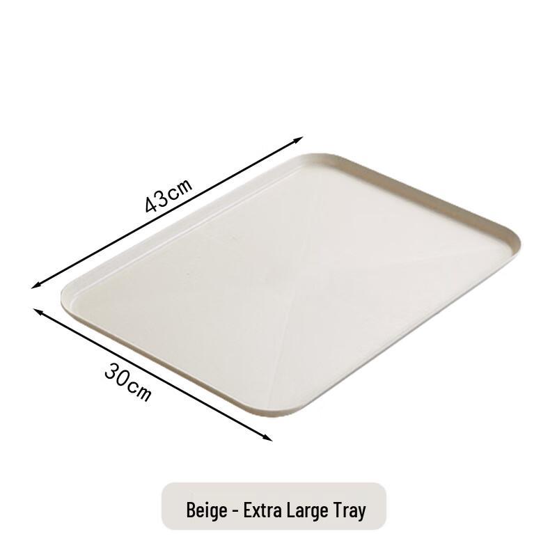 Morana Rectangular Plastic Serving Tray