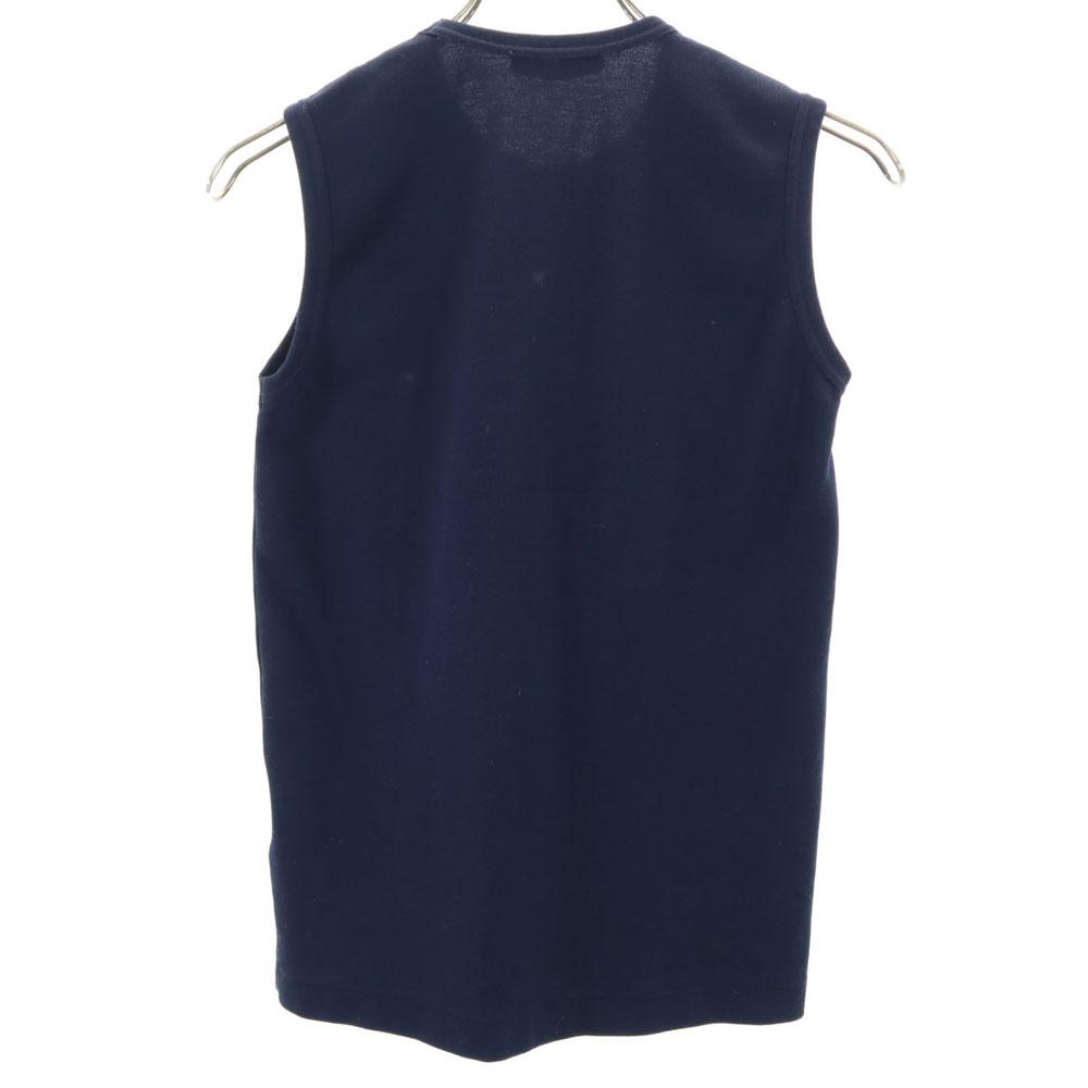 COMME des GARCONS No sleeve Tank top Navy Women Used