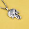 Antique Titanium Steel Viking Cross Necklace For Men Fade Resistant Pendant Jewelry