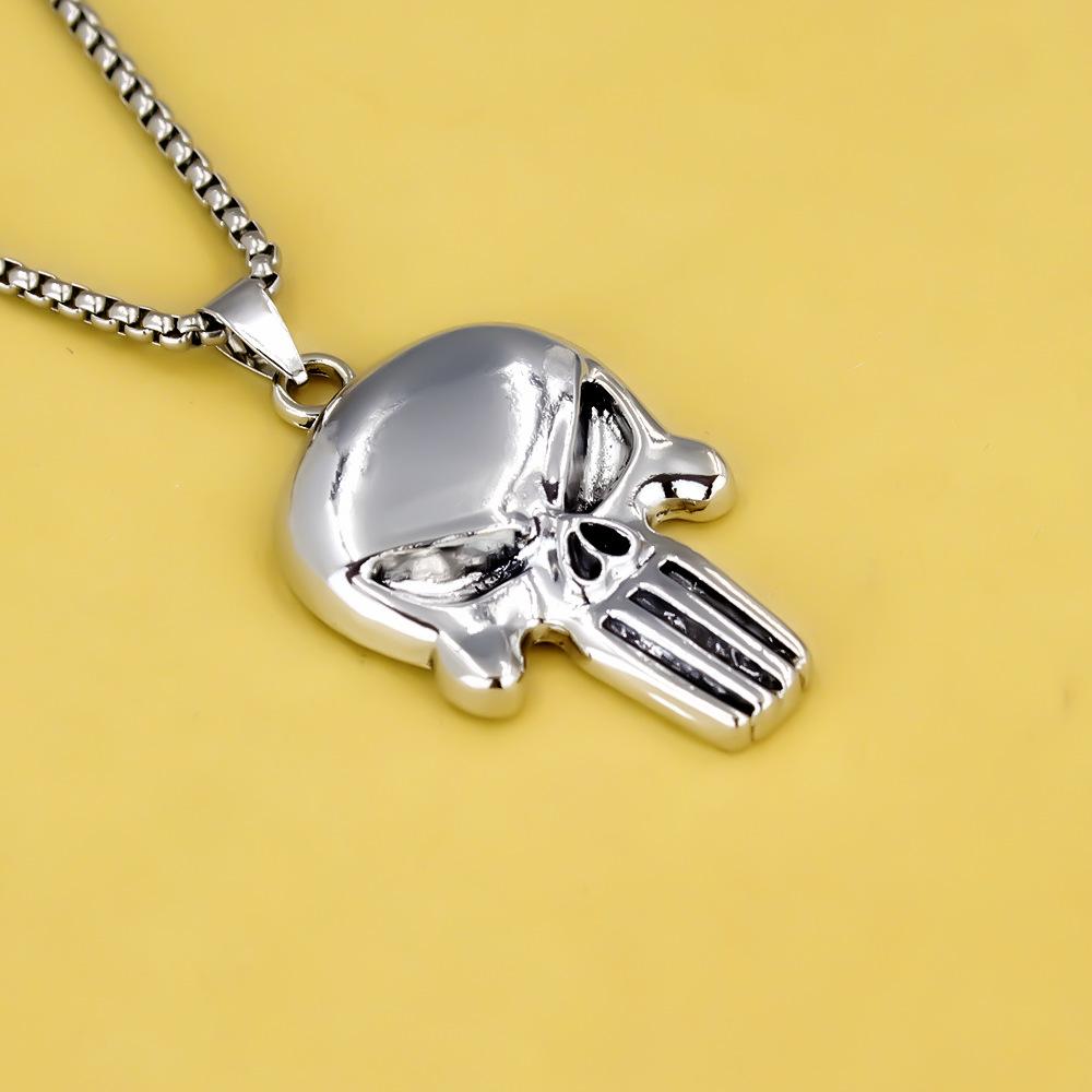 Antique Titanium Steel Viking Cross Necklace For Men Fade Resistant Pendant Jewelry