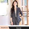 Women's Professional Suit Set: High-End Black Formal Wear for Interviews and Office