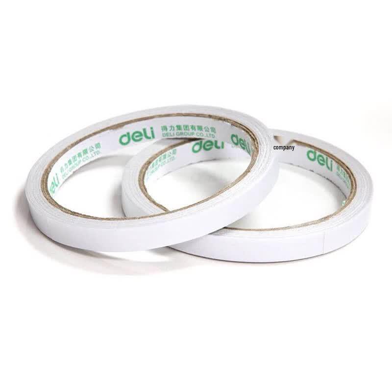 Deli 30406 Double-Sided Adhesive Tape, 18mm