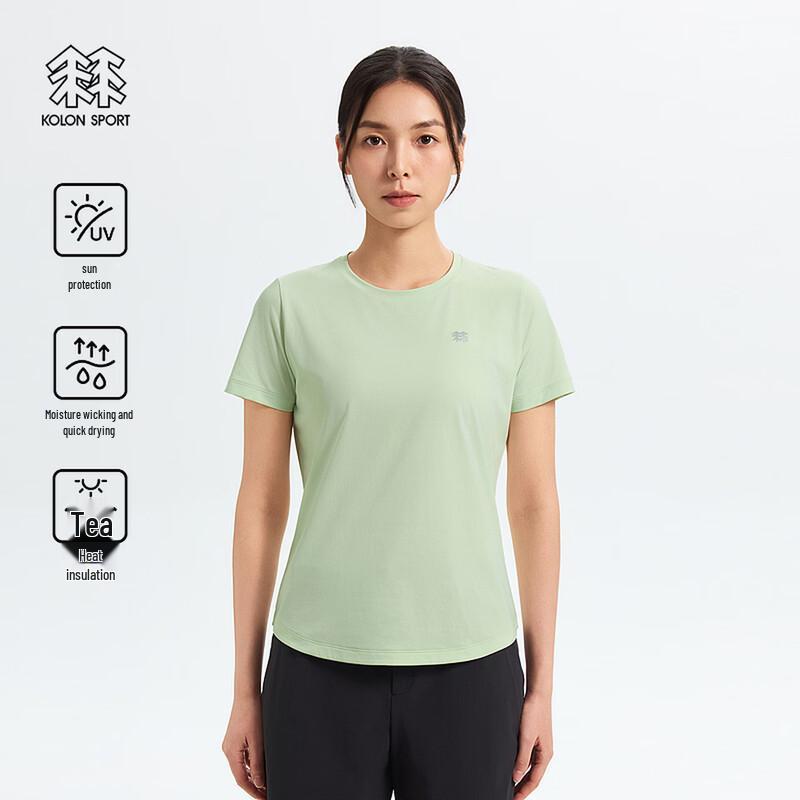 KOLON SPORT Women's UPF40+ Moisture-Wicking Short Sleeve T-Shirt