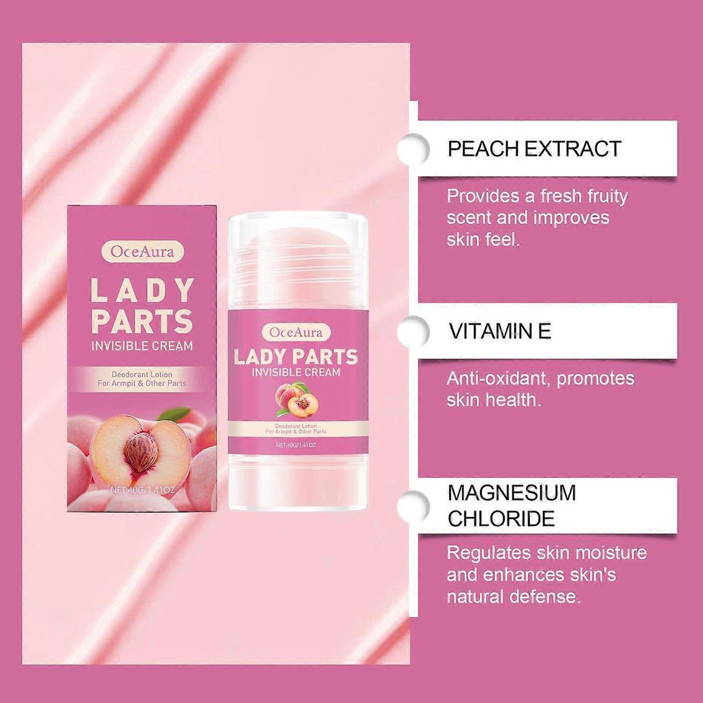 Natural Underarm Treatment Stick - Refreshing Daily Care for Sensitive Skin, 40g