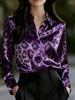 2026 Camicia Casual alla Moda da Donna con Stampa Leopardo Moderna Europea & Americana - Collezione Primavera/Autunno