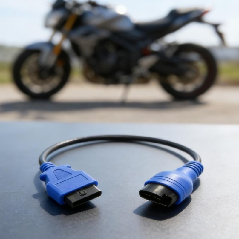 Universal 38Pin to 16Pin OBD Connection Cable PVC 38Pin OBDII Equipment Cable Obdii Reader Cables Suitable for Vehicle
