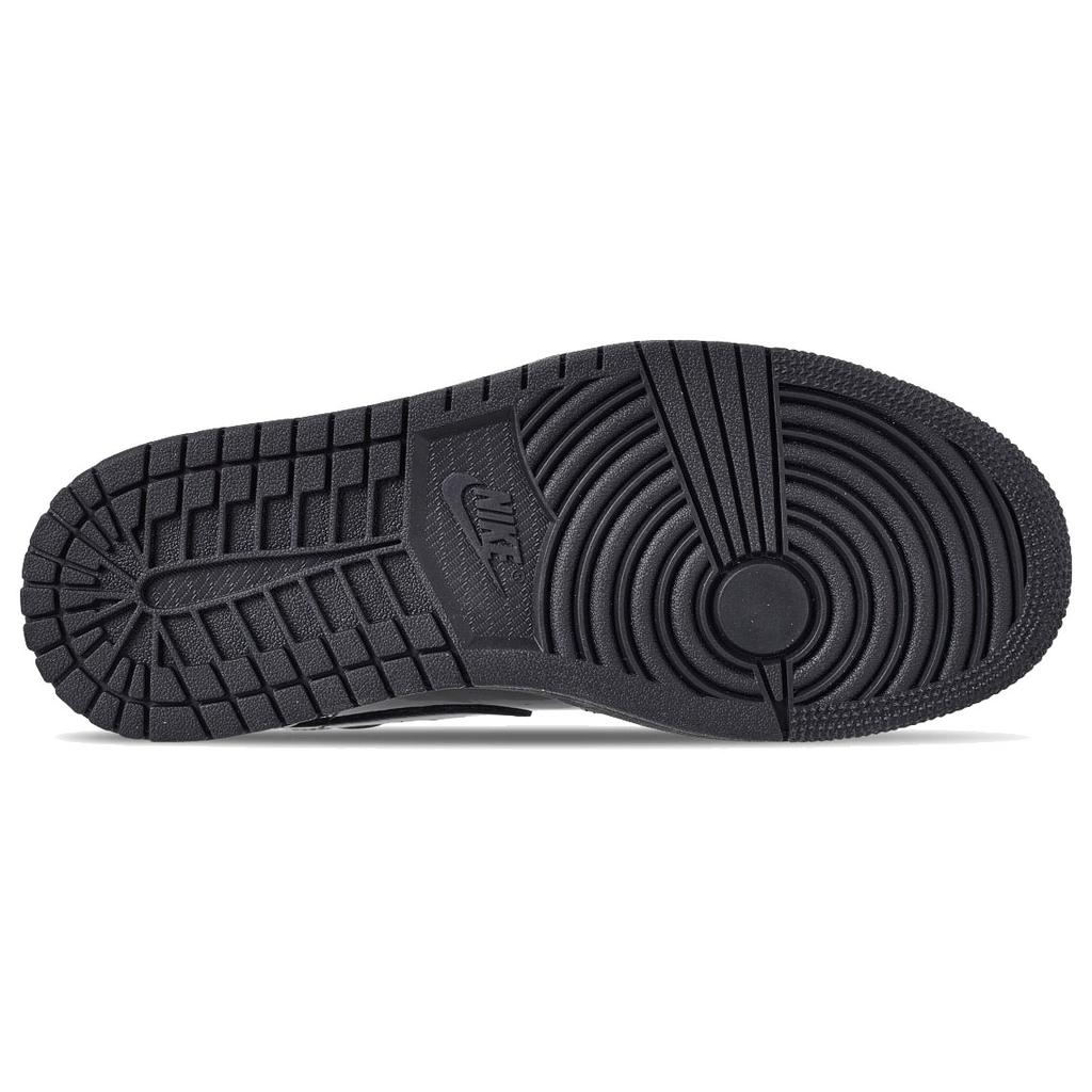 New JORDAN 1 Mid Se Triple Black Patent Women's BQ6472-002