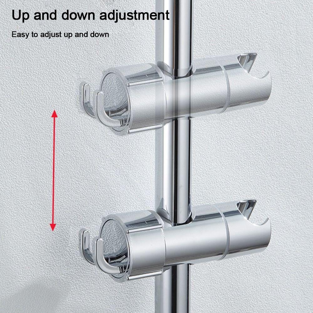 Rotatable Shower Head Holder Round Pipe Sprayer Fixed Base  Hardware Bath Accessories