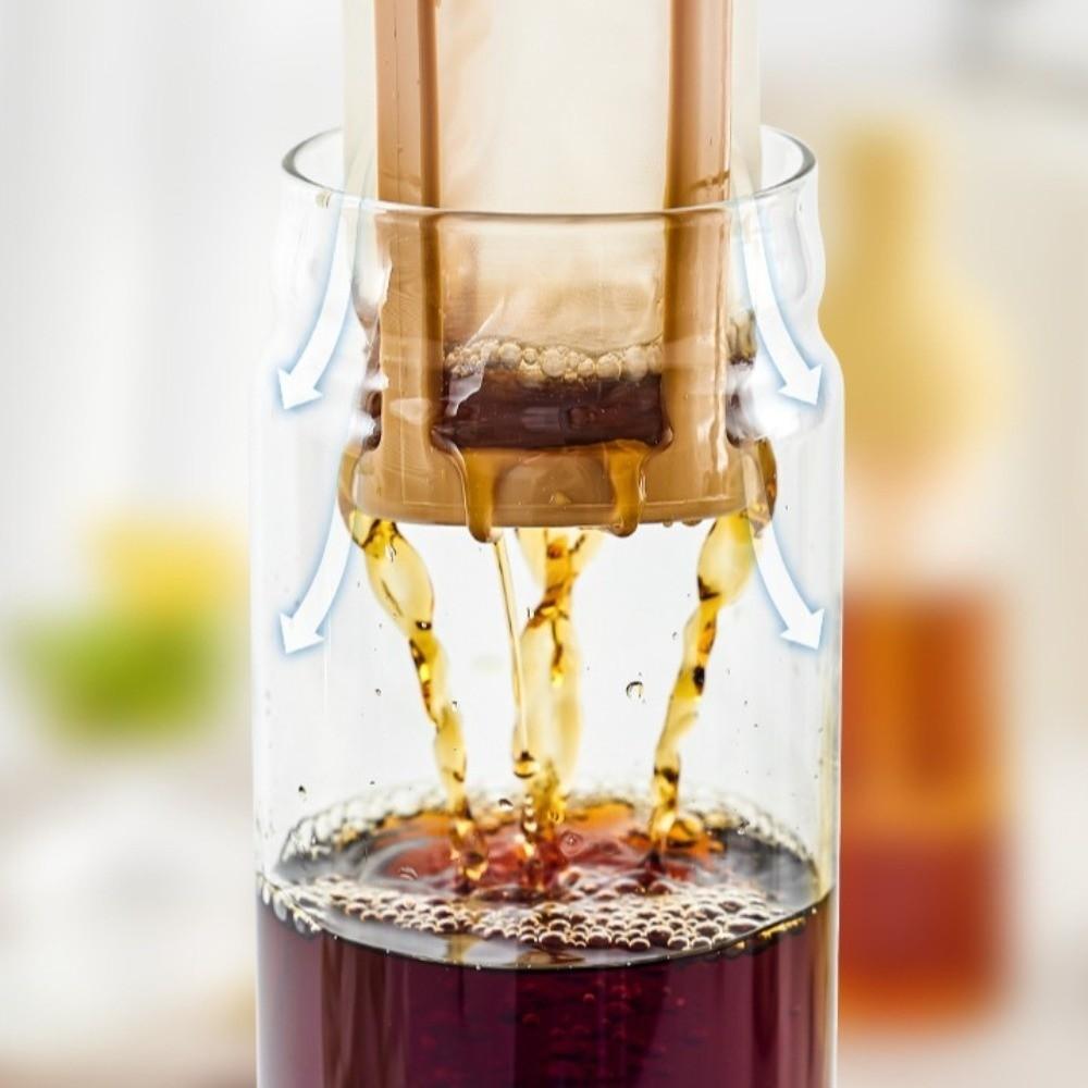 Sealed Cold Brew Coffee Maker with Filter Cold Brew Bottle Drinkware Cold Water Jug  Home
