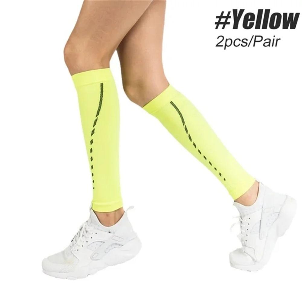 1Pair Calf Compression Sleeve Men Women Running Leg Compression Socks for Shin Splint Relieve Calf Pain, Swelling,Varicose Veins