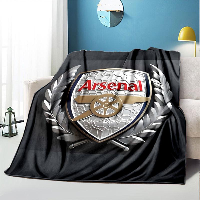 Football team.C Pattern Blanket for Home Decoration, Bed, Sofa, Car Travel, Camping, Suitable for All Seasons, Birthday Christmas Gift