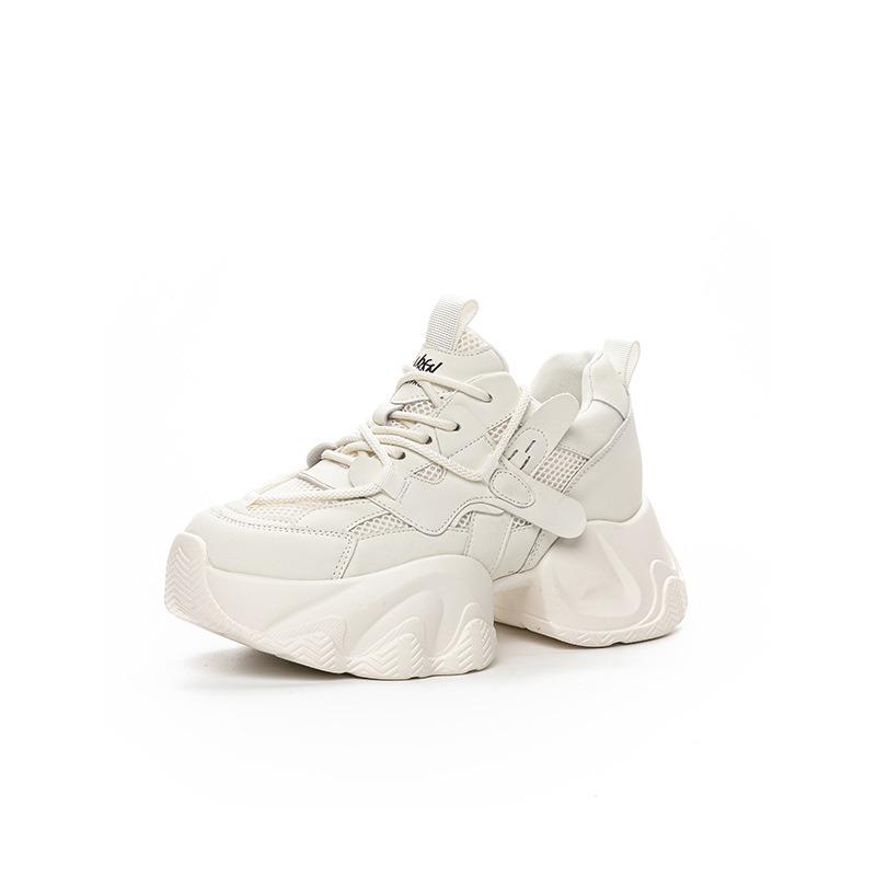 Pop shoes thick bottom inner height increase casual fashion