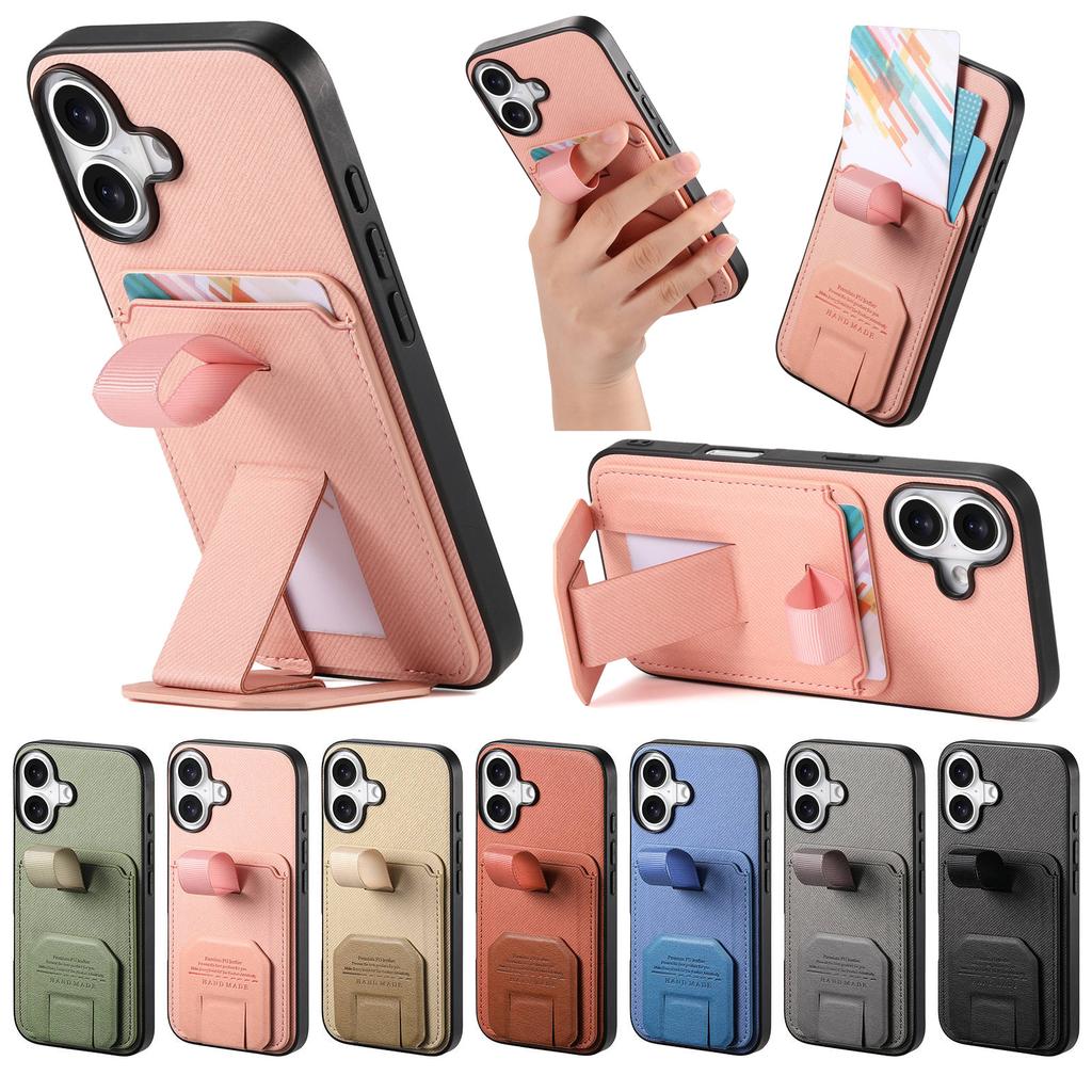 Non-Slip Grip Back Case For Huawei Mate 80 Pro Max 70 Air Pura 80 Pura 70 Ultra Nova 14 13 Card Holder Hidden Stand Phone Cover
