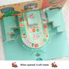Creative Multicolor Christmas 3D Greeting Card Paper with Envelope Merry Christmas Postcard Pop Up Ornaments Blessing Cards Gift