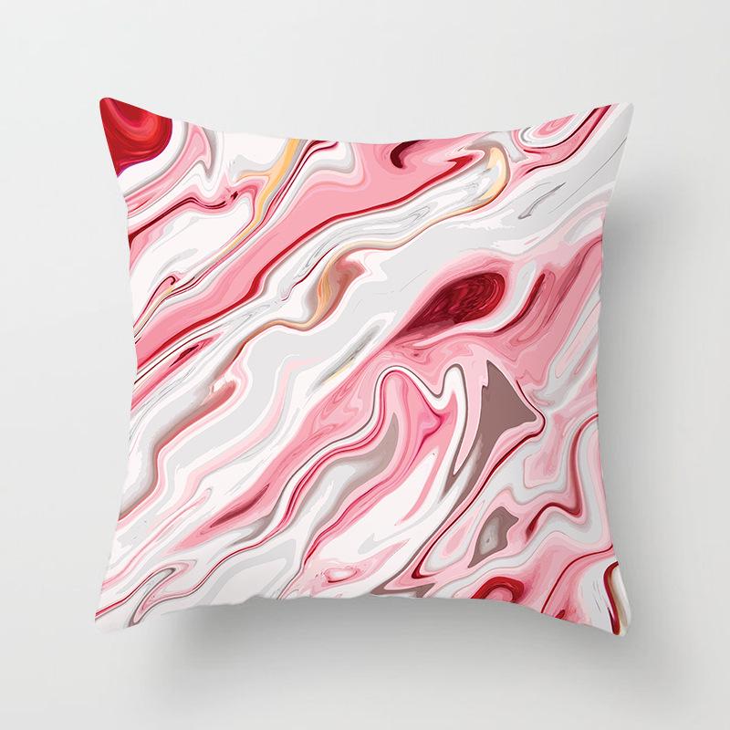 Car Cushion Cover Geometric Gold Print Sofa Square Pillow Cover Cushion Cover Home Furnishings