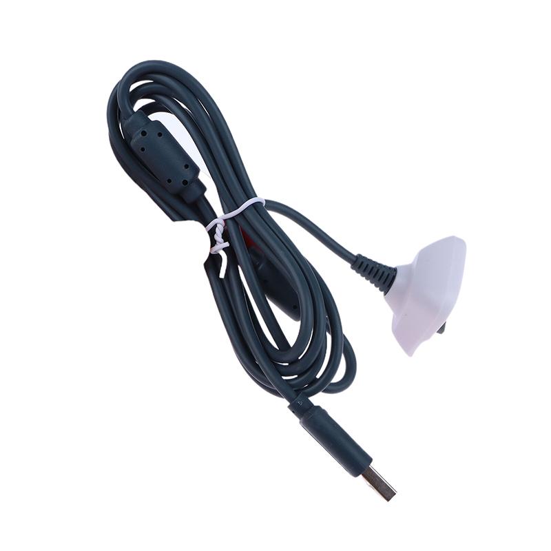 For Xbox 360 Wireless Controller Handle Connection Cable Accessory 1.5M Usb Play Charging Charger Cable Cord