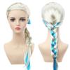 Charming Elsa Princess Wig For Kids With Enchanting Snowflake Braid Design Perfect For Dress Up And Performance