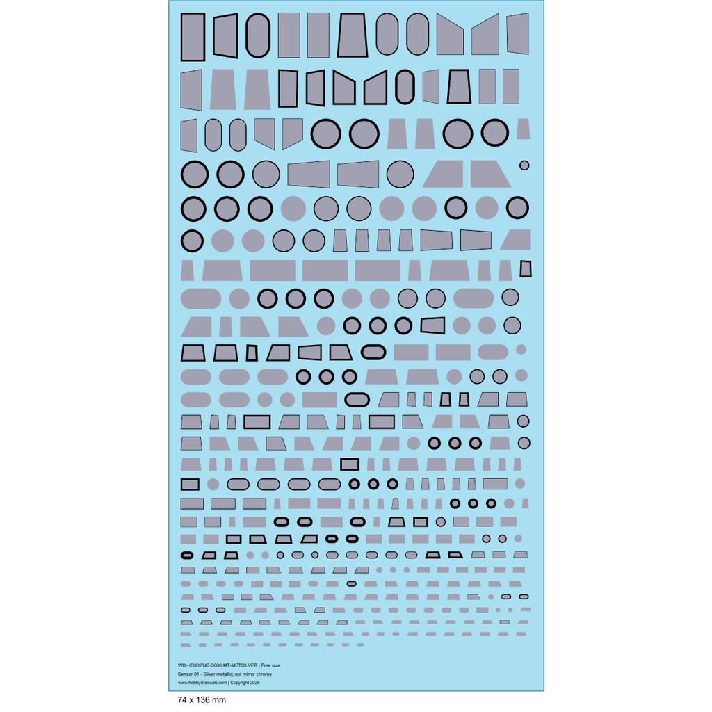Mecha Sensor 01 - Metallic Shapes