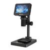 4.3-Inch Handheld Digital Microscope LP043C with Z33G Weighing Stand 2M Photo 1080P Video 500X-1000X Magnification 8 LED Lights Type-C PC Inter