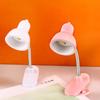Mini Led Book Light Lamp With Battery Power Adjustable Angle Clip-On Night Lights Soft Warm White Mini Led Night Clip Book Lamp