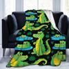 Crocodile Fuzzy Blanket Cartoon Crocodile Throw Blanket,Wild Safari Animal Fleece Blanket for Boys Girl Soft Fluffy Bed Blankets