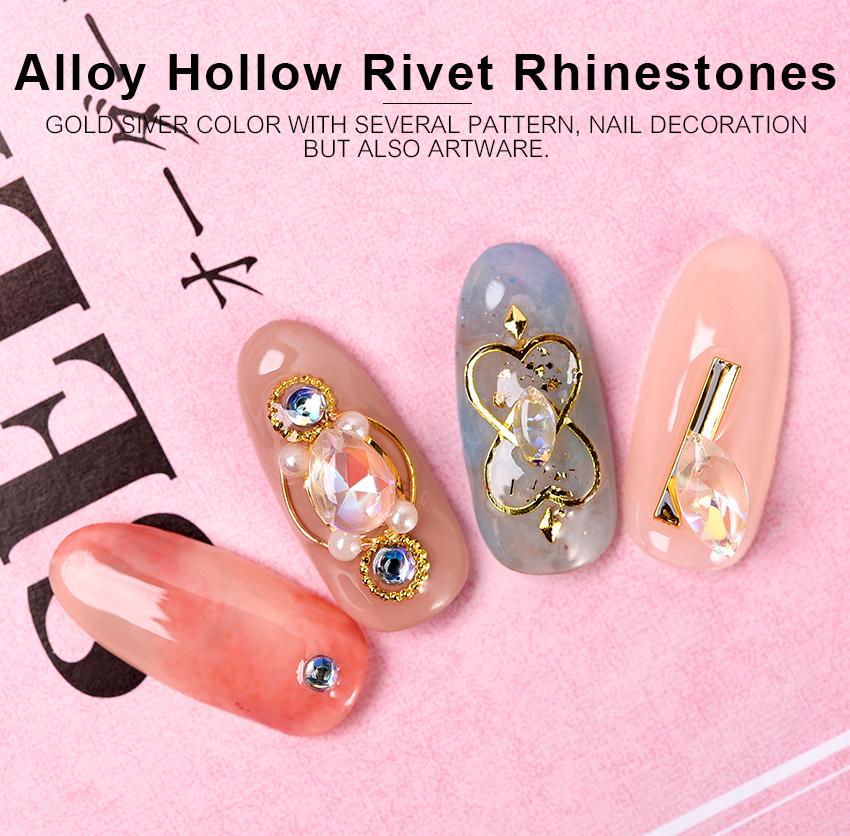 kads Nit din Aliaj Strassuri Accesorii Unghii Decorațiuni Artă Unghii Strass pentru Manichiură