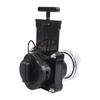 Manual Control 3 Inch Campers Trailer Waste Valves High Strength Plastic Construction Leak Proof Design For Outdoor Use