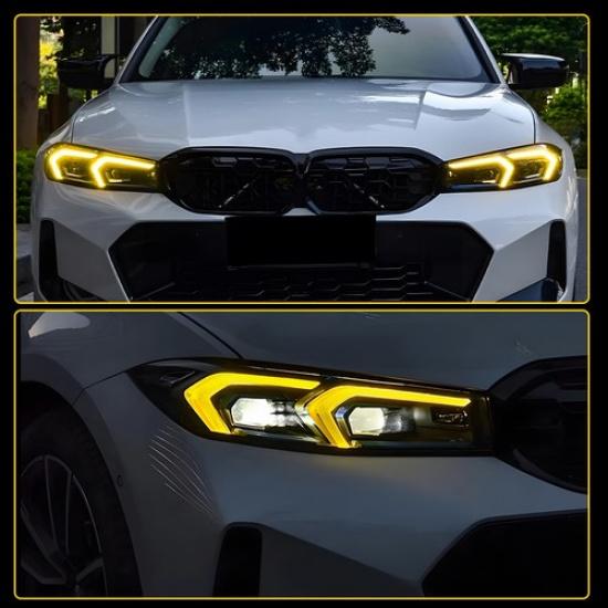 For 23-25 BMW G20 G21 LCI 3 Series Yellow DRL Daytime Running Light Led Board EA
