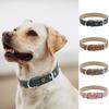 Vintage Pet Collar Durable Dog Collar & Leash Set Adjustable Cat Neck Ring Fashion Pet Accessories for Small Medium Large Dogs