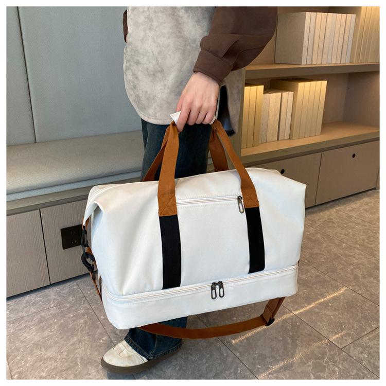 Large Capacity Travel Bag for Fitness, Sports, and Business Trips - Small Luggage & Student Storage Solution