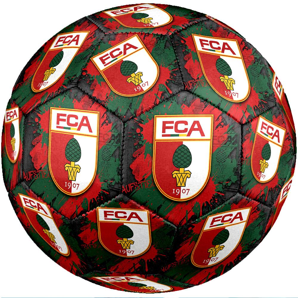 FC Augsburg FC Size 5 Standard Football Durable Training Match Soccer Ball for Adult Outdoor Sports