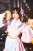 Lumipapier Cosplay Halloween Xiaomei China Pink [Clear Stone] Women's