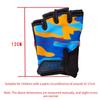 Children's Cycling Camouflage Children's Half Finger Cycling Gloves High Elastic Anti-Slip Cycling Gloves Cycling Equipm Practical Use