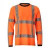 Mascot Mens Accelerate Safe Long-Sleeved Safety T-Shirt