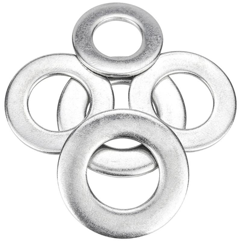 M10 Stainless Steel Flat Washers 1.5mm Suitable for Various Applications in Engineering and Repair Interior Door Hinges