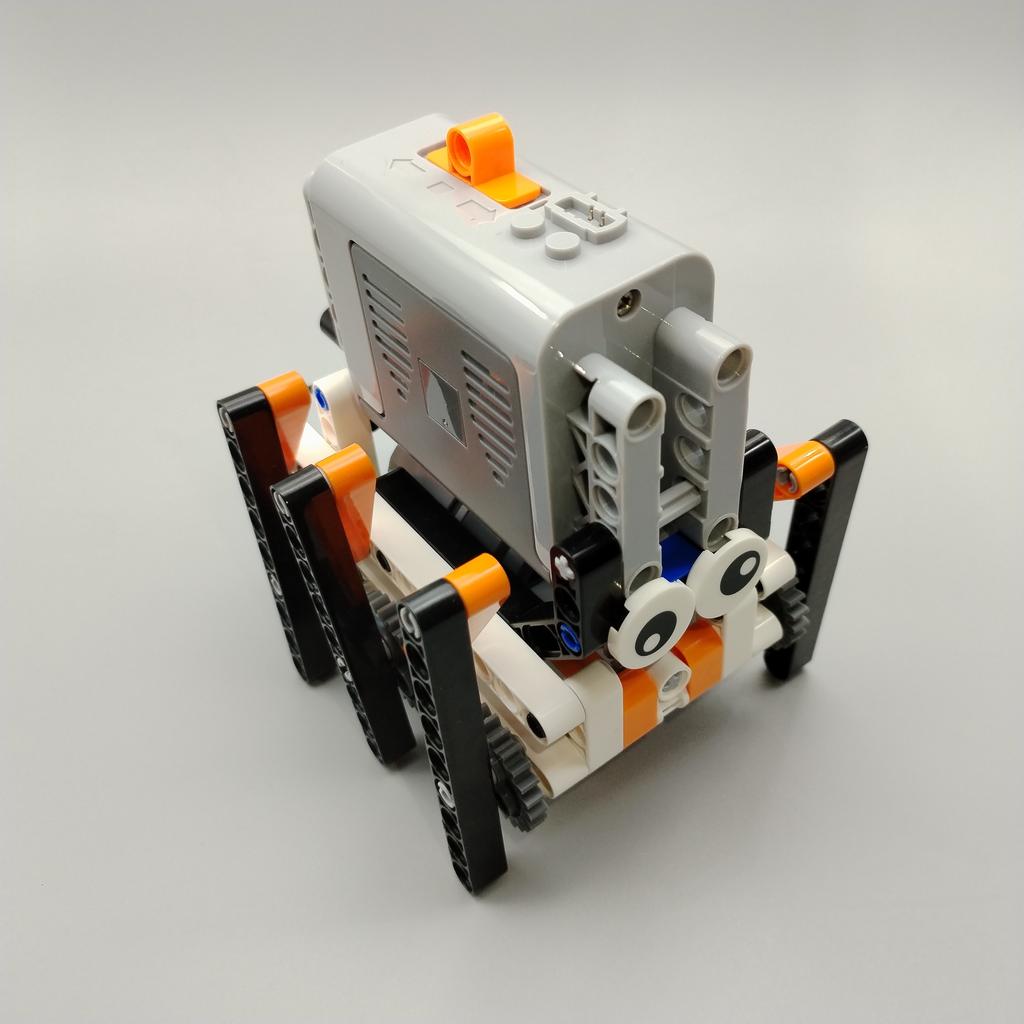 Moc Technical Building Block Power Function Motor Parts 6-legged Walking Robot Bionic Spider Bricks DIY Puzzle Kids Toys
