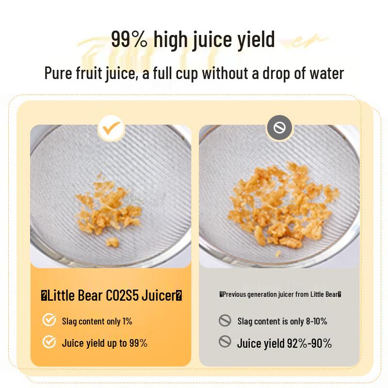 Bear Cold Press Juicer CN plug (adapter included)