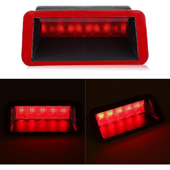 Keenso LED 3rd Third Brake Light, 12V Universal High Mount Brake Stop Tail Light