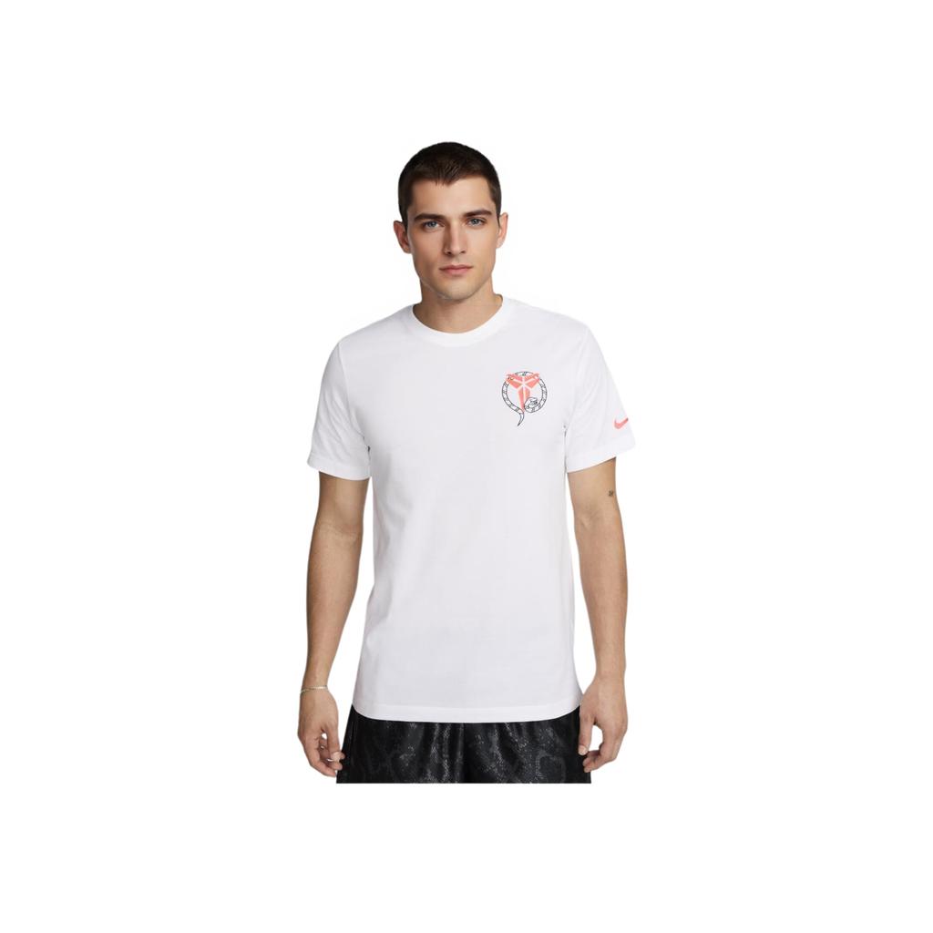Nike American Retro Sports Graphic Print Short Sleeve Crew Neck T-Shirt Men tops White HV5151-100
