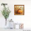 Rustic Solid Wood Picture Frames Wooden Wall Art Frame, Autumn Harvest Pumpkin Wheat Fall Decor, Memory Holder for Photos Farmhouse 2D Flat