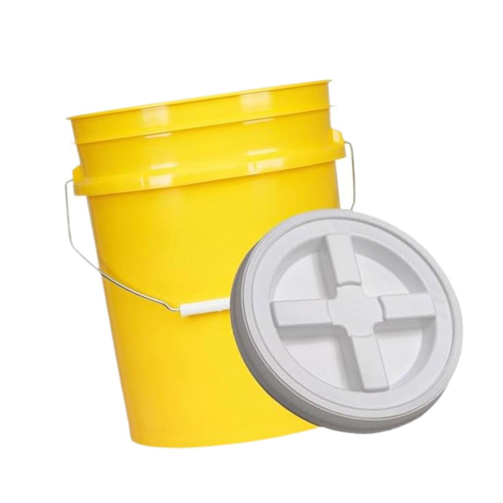 Bucket Pail Leakproof Food Storage Container for Gardening Household Camping