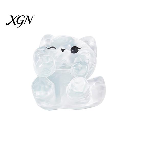Elastic Fidget Toy Stress Relief with Bubble Injector Decompression Dog Cat Squeeze Kids Soft Ball Relaxation