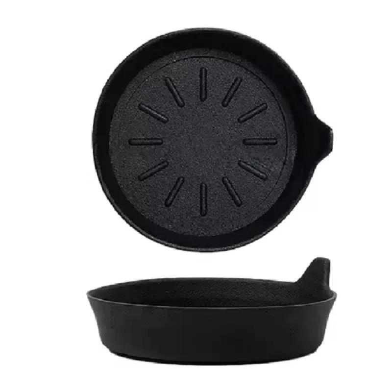 2 Sets Universal Car Silicone Coasters with Edge Design Water Cup Groove Cushion Suitable For 6.5cm Diameter