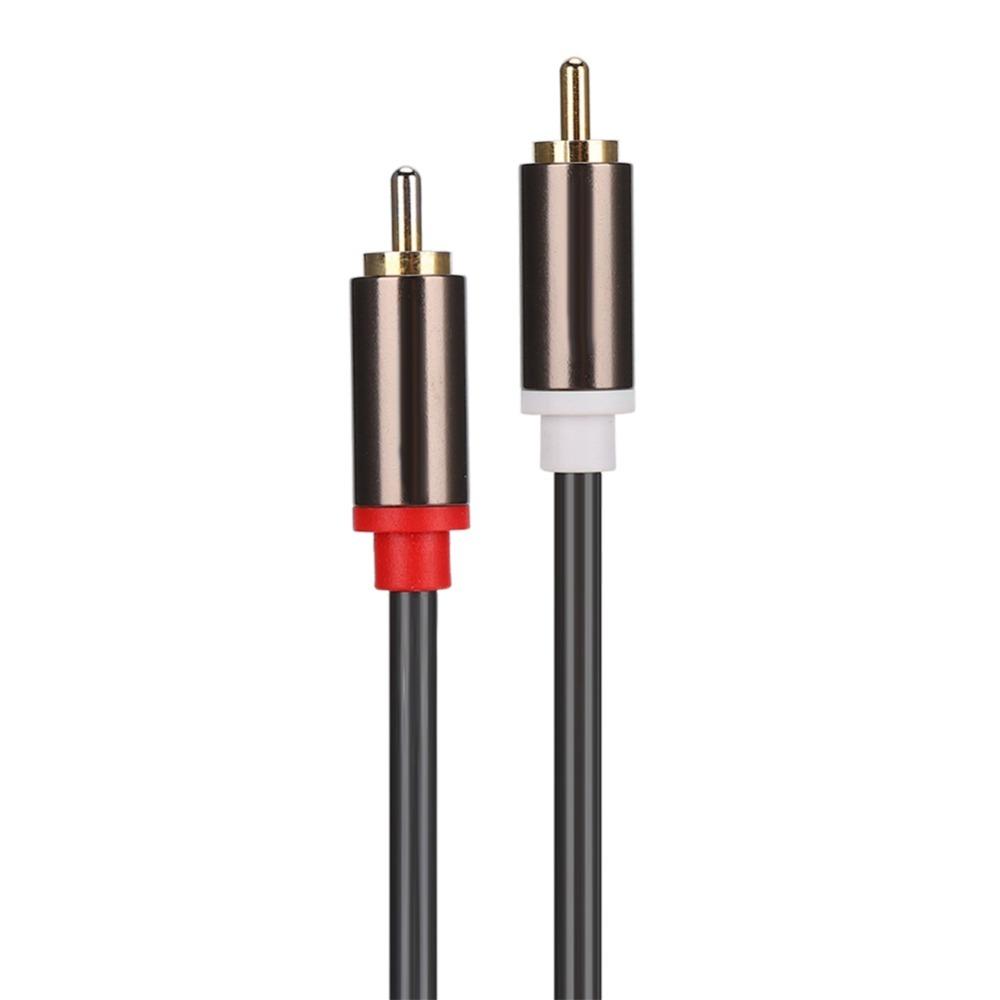 Aluminum Alloy Casing for RCA Audio Cable Tinned Copper Wire Amplifier Cable TV