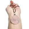 Agate Chalcedony Smiling Buddha Maitreya Pendant – Large Jewelry Gift