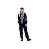 Li Ning Reignite Series Color Block Reflective Loose Knit Sports Pants Women Bottoms Black AYKU146-1